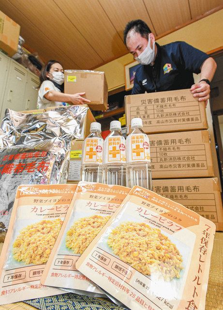 濁流の教訓 飛騨７月豪雨災害から１年 中 分散備蓄 中日新聞web