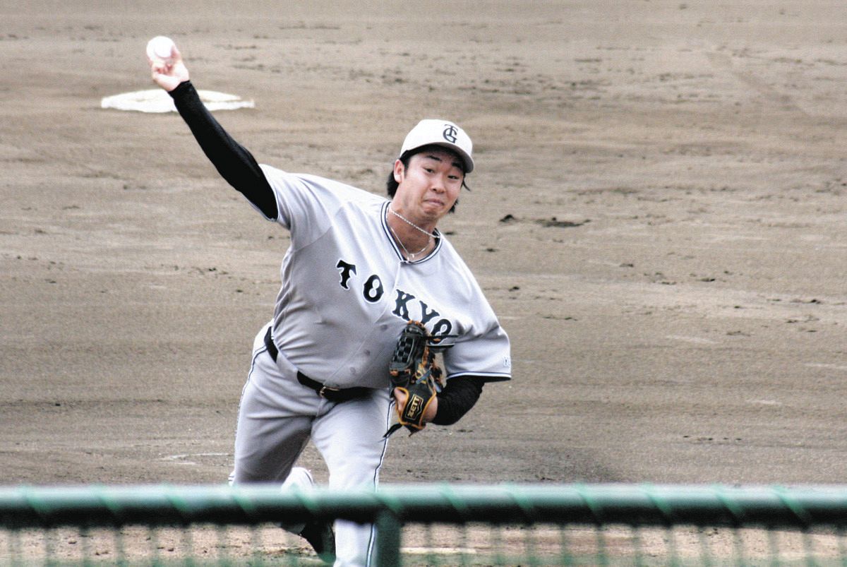 山崎伊織、右肩違和感後、初となるライブBPで22球「全力で腕を振れた