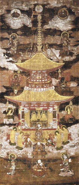 氷見市文化財に等伯画 蓮乗寺所蔵の「曼荼羅図」：北陸中日新聞Web