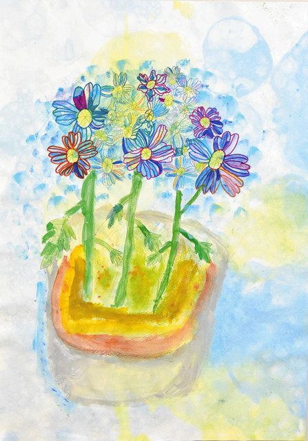 中川画伯の思い つなぐ絵画 白山で小中学生作品展：北陸中日新聞Web