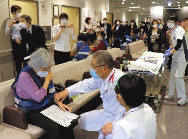 ワクチン接種 流れ確認 加賀市 医師や市民ら参加 北陸中日新聞web