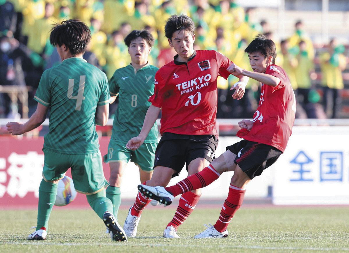帝京大可児MF松井空音が全国デビュー弾 積極性と技術が結実のゴール 