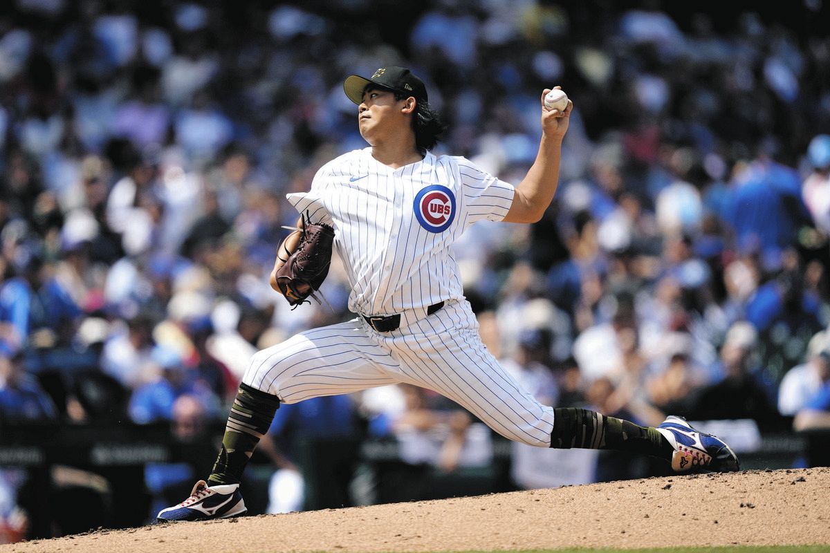 p*o様 6月1日配布今永昇太 ボブルヘッド カブス 。お値下げしました