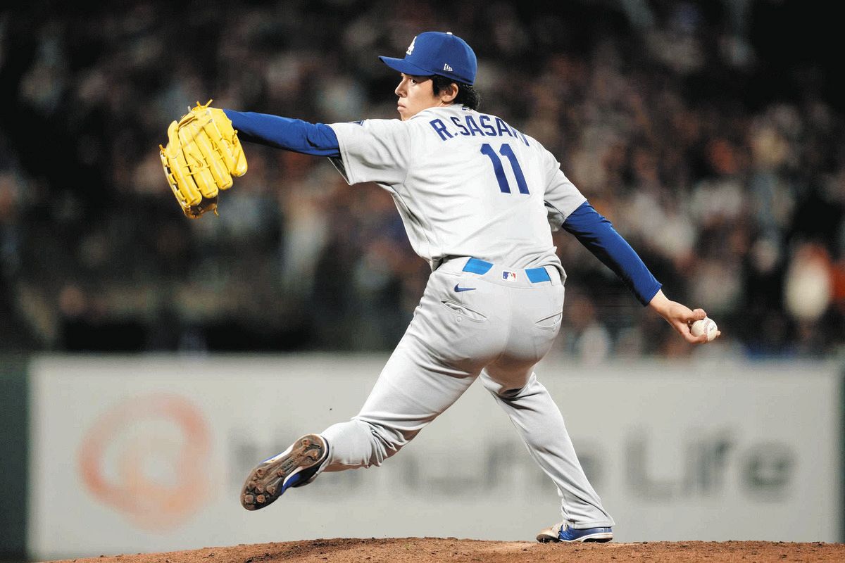 佐々木朗希、中2日で2度目救援登板 1イニング三者凡退、盤石の「三振
