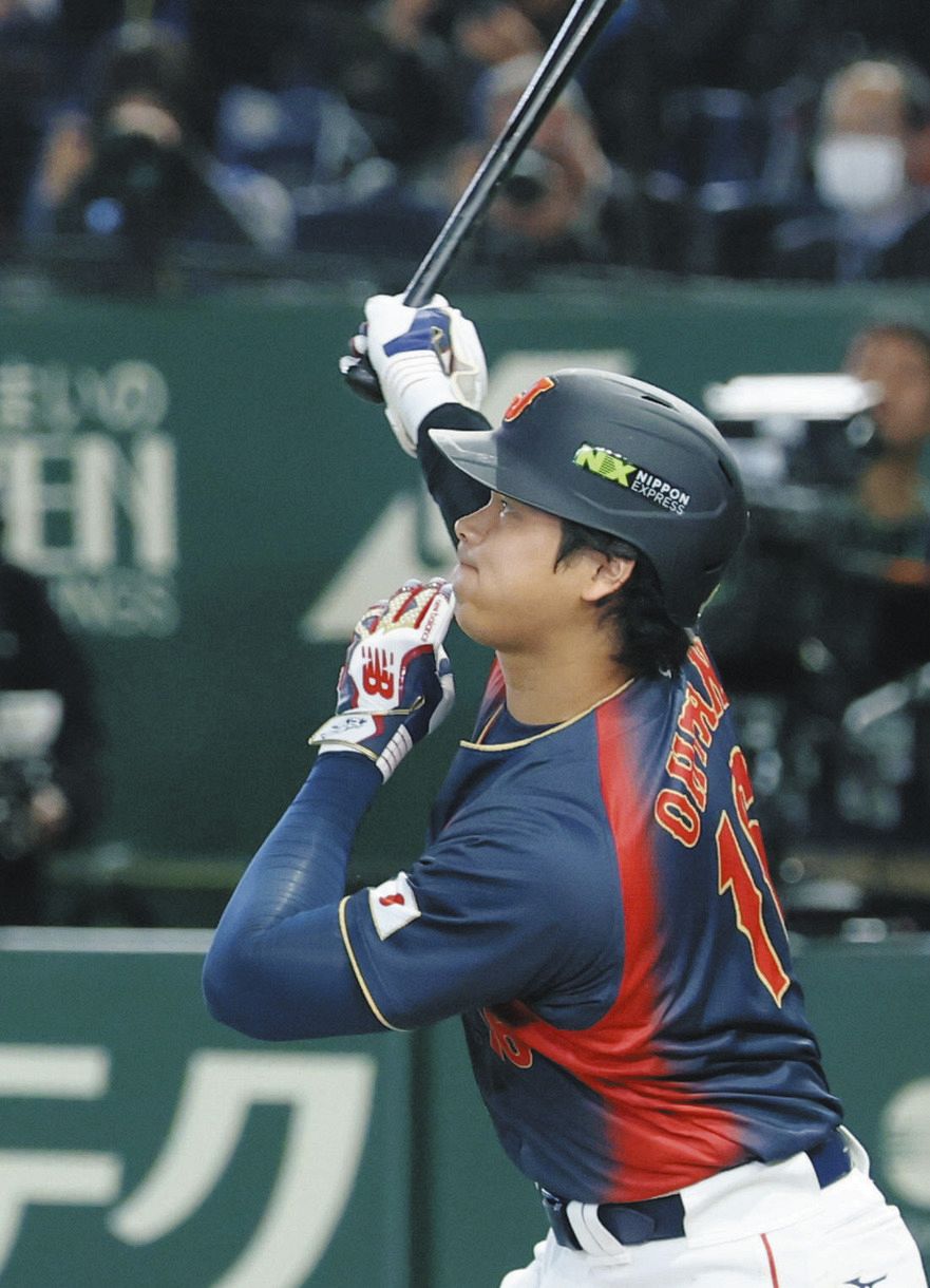 侍ジャパン・大谷翔平、圧巻の今大会1号！ 日本勢史上2人目のグランド