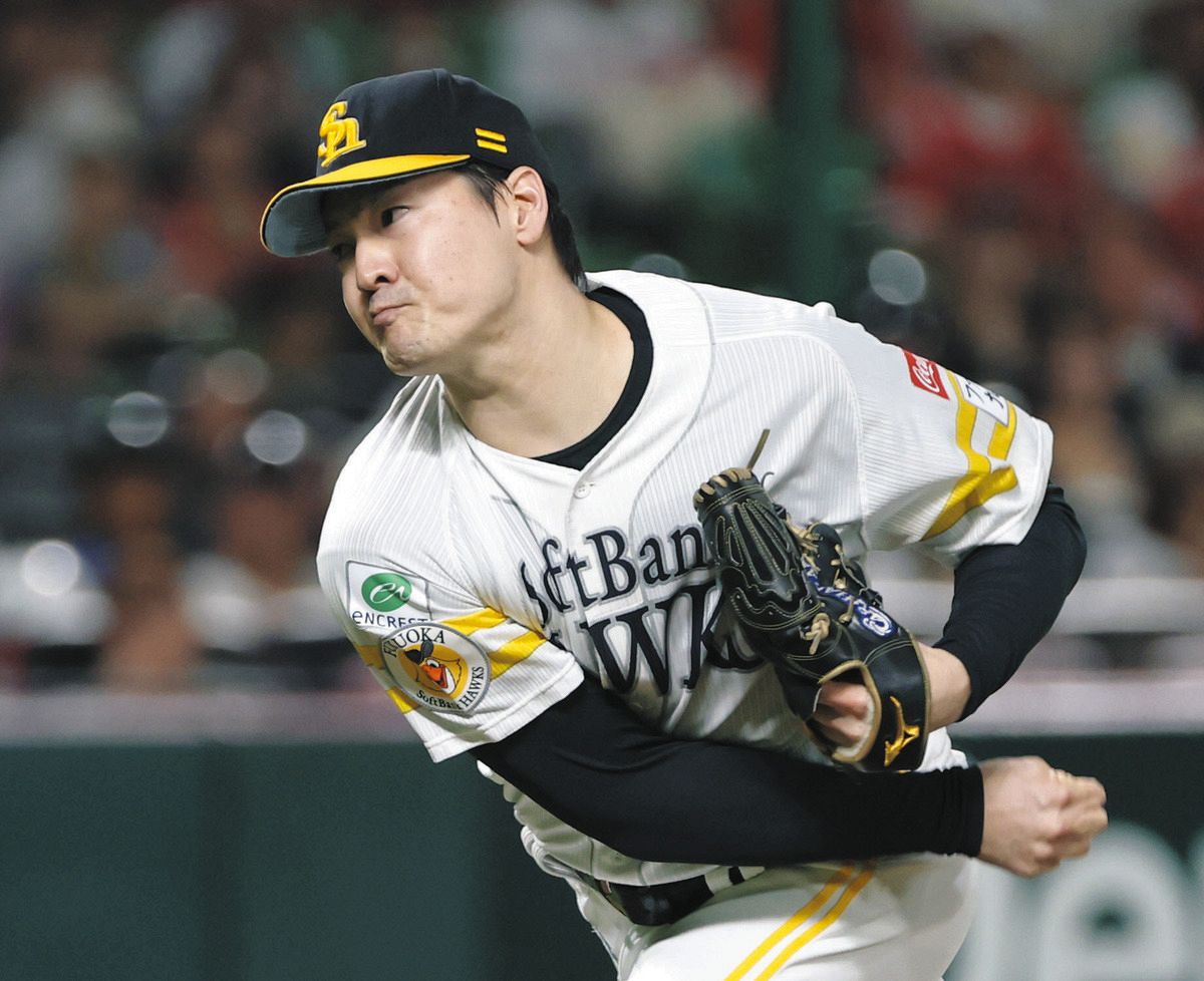 ソフトバンク先発・有原航平、ピンチでも冷静に自分の投球 最多勝