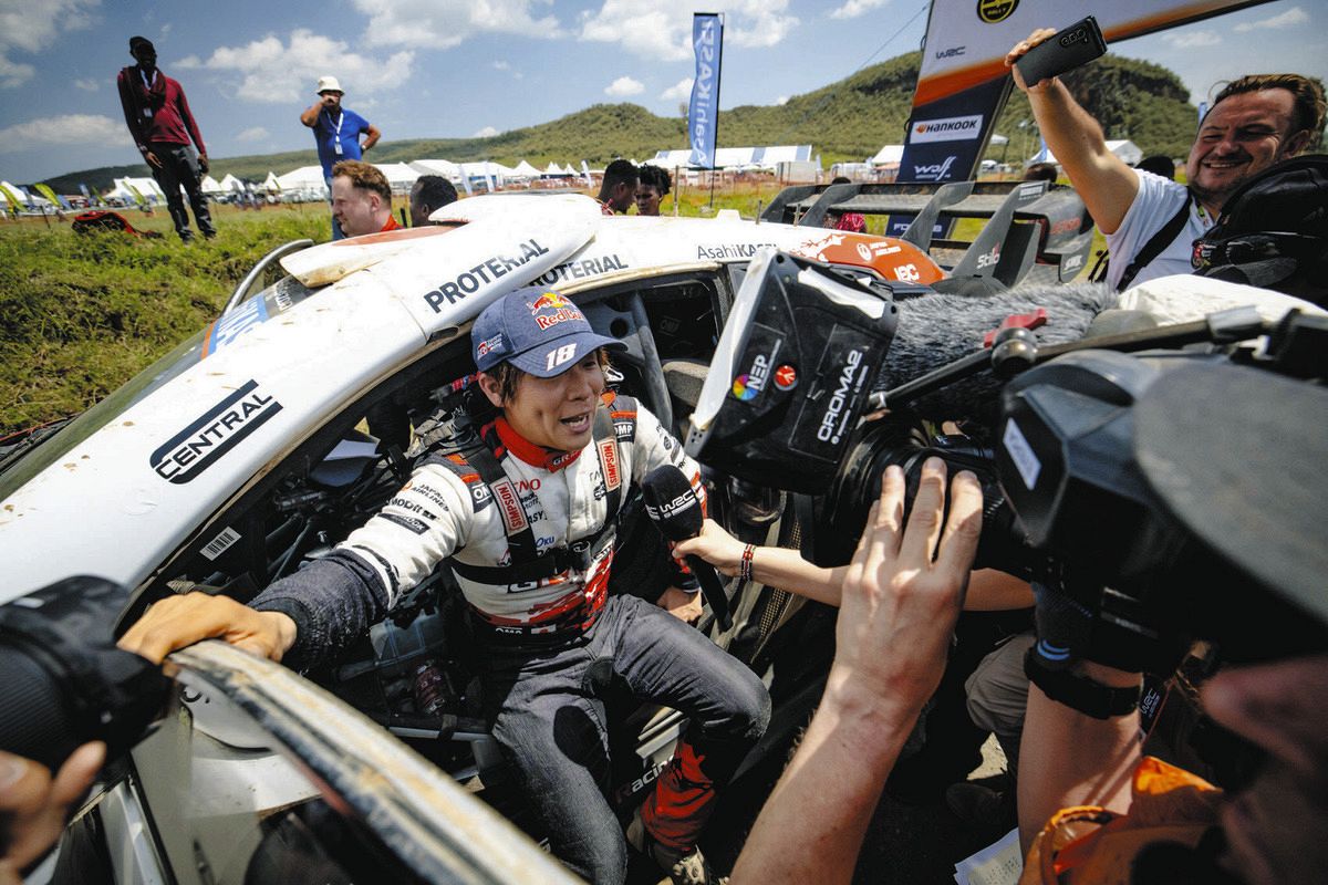 WRC】勝田貴元「気持ち的にすごく軽くなりました」挑戦8年目での