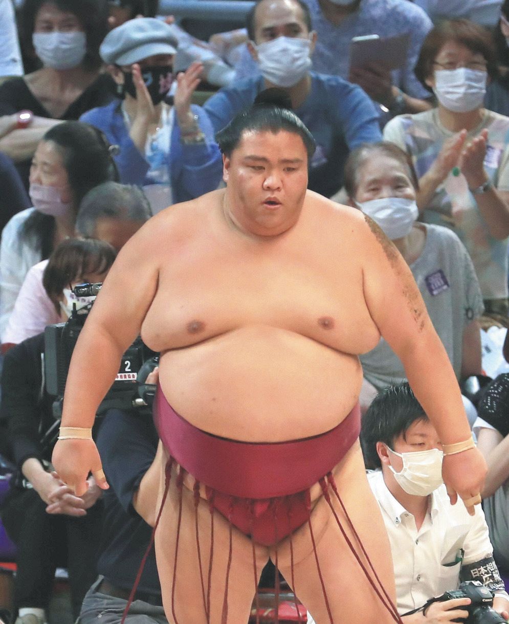 かど番の御嶽海が休場 所属の出羽海部屋から新型コロナ陽性者【大相撲