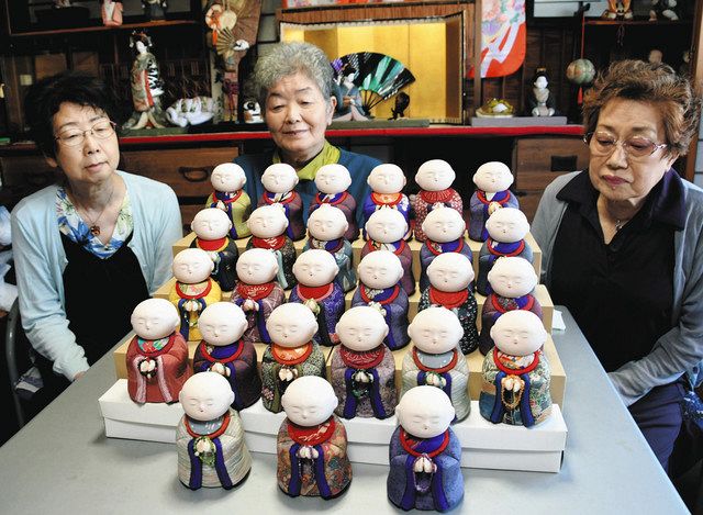 木目込み人形27体 湖西・森谷さんら伊豆山地区に寄贈へ：中日新聞