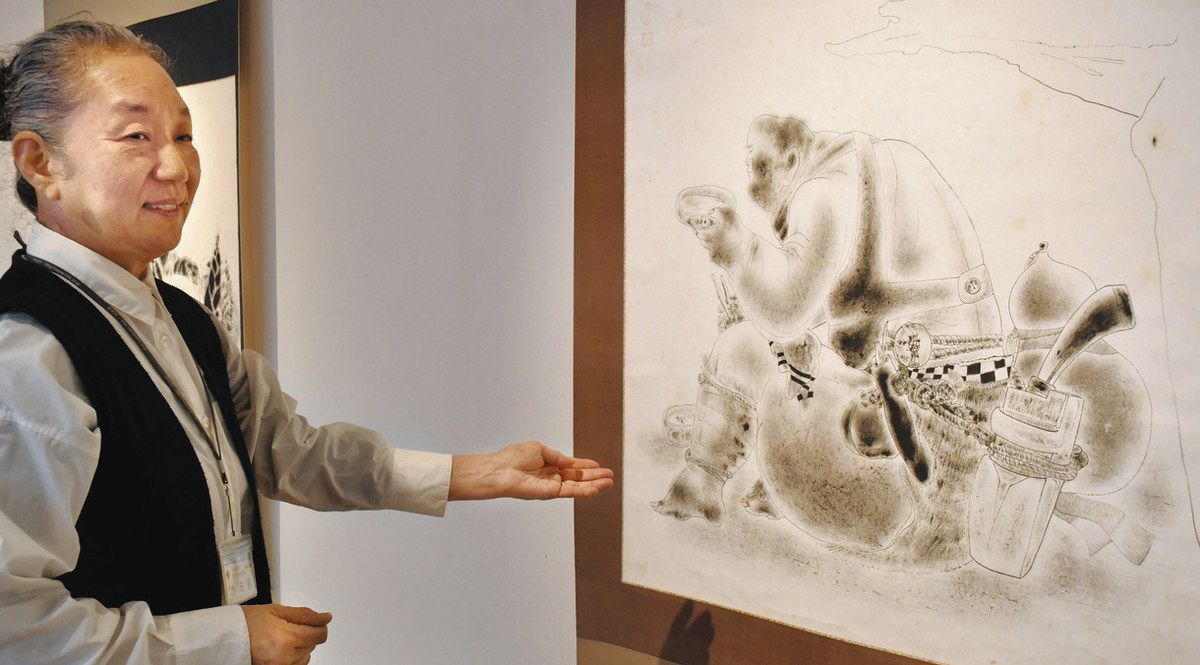 美ビッと探訪】篁牛人記念美術館 富山市 早すぎた「水墨画の鬼才