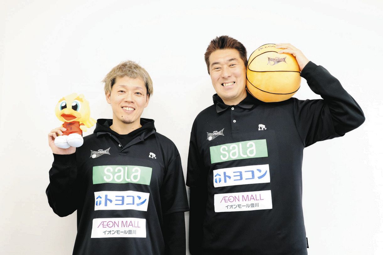 ✨岡ちゃん✨ カゲっち」「オカちゃん」クラブの認知度アップに奔走… 三遠ネオ