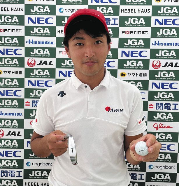 アマチュア鈴木晃祐が人生初のホールインワン達成 止まるかなと思ったら転がりまさかでした 男子ゴルフ 中日スポーツ 東京中日スポーツ