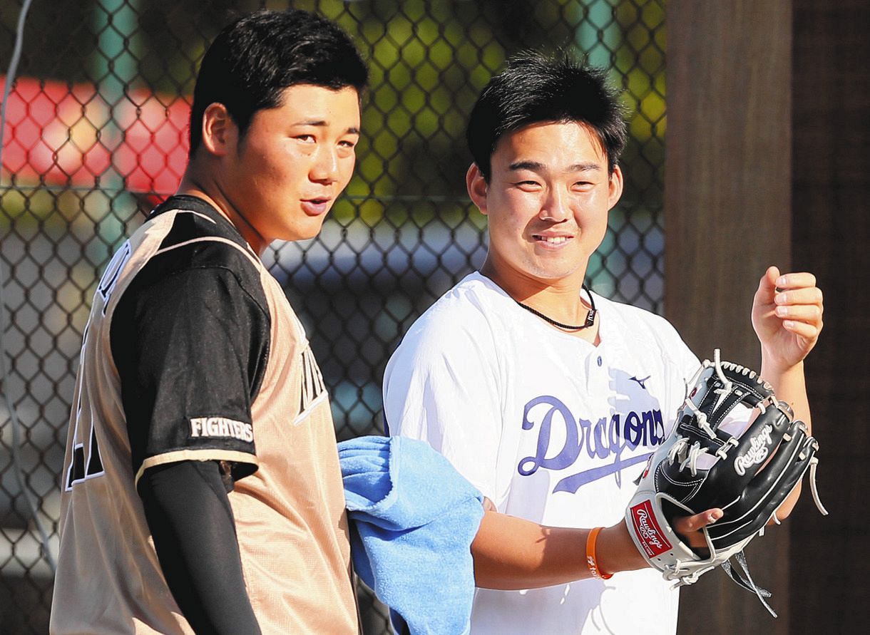 写真 なんとなく似てる 清宮と中日の 中日スポーツ 東京中日スポーツ