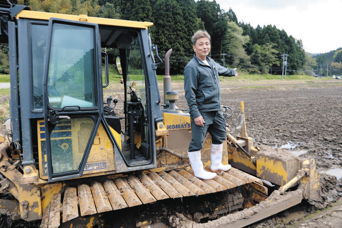 石川】自ら農地復旧 やっぞ 奥能登で行政に代わり「直営施工」：北陸中