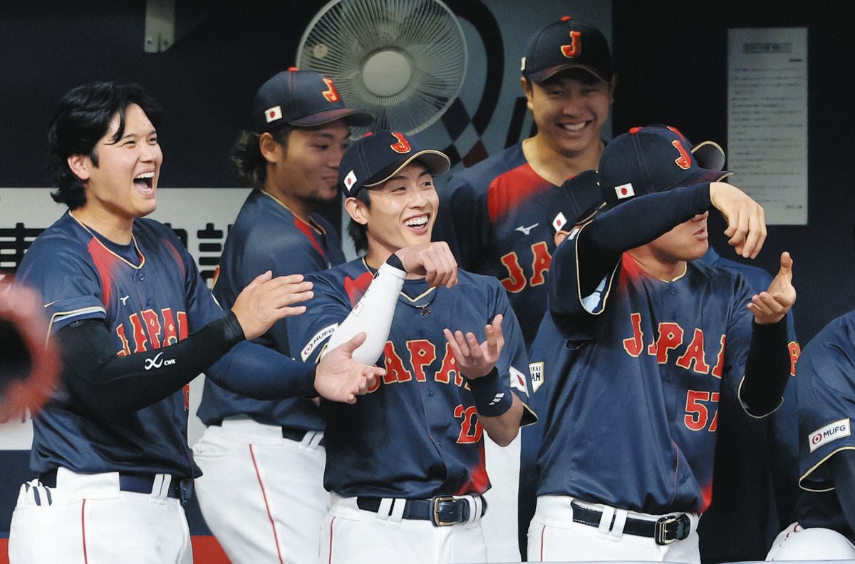 WBC】改良版”お茶点てポーズ”考案者の北山亘基「塁上をかきまぜて点を