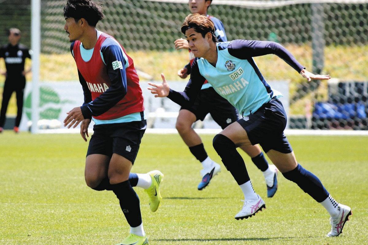 藤色軍団を結果でだまらせる、ジュビロ磐田16日に藤枝戦 DF松原選手
