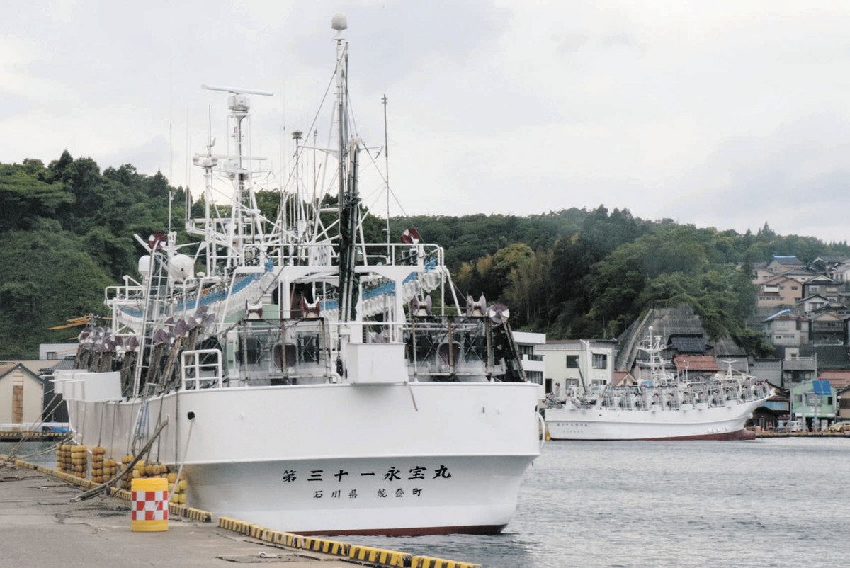 海を考える】今年もロシアEEZへ 県漁協の中型イカ釣り船 小木支所に