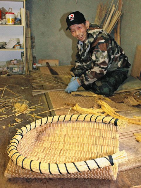 伝える コロナ禍の伝統工芸】⑤ 農具編む手技 次代へ：北陸中日新聞Web