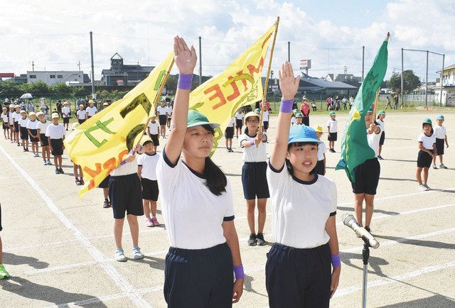 三重 伊賀の小学校 新様式で運動会 種目見直し時間短縮 中日新聞web