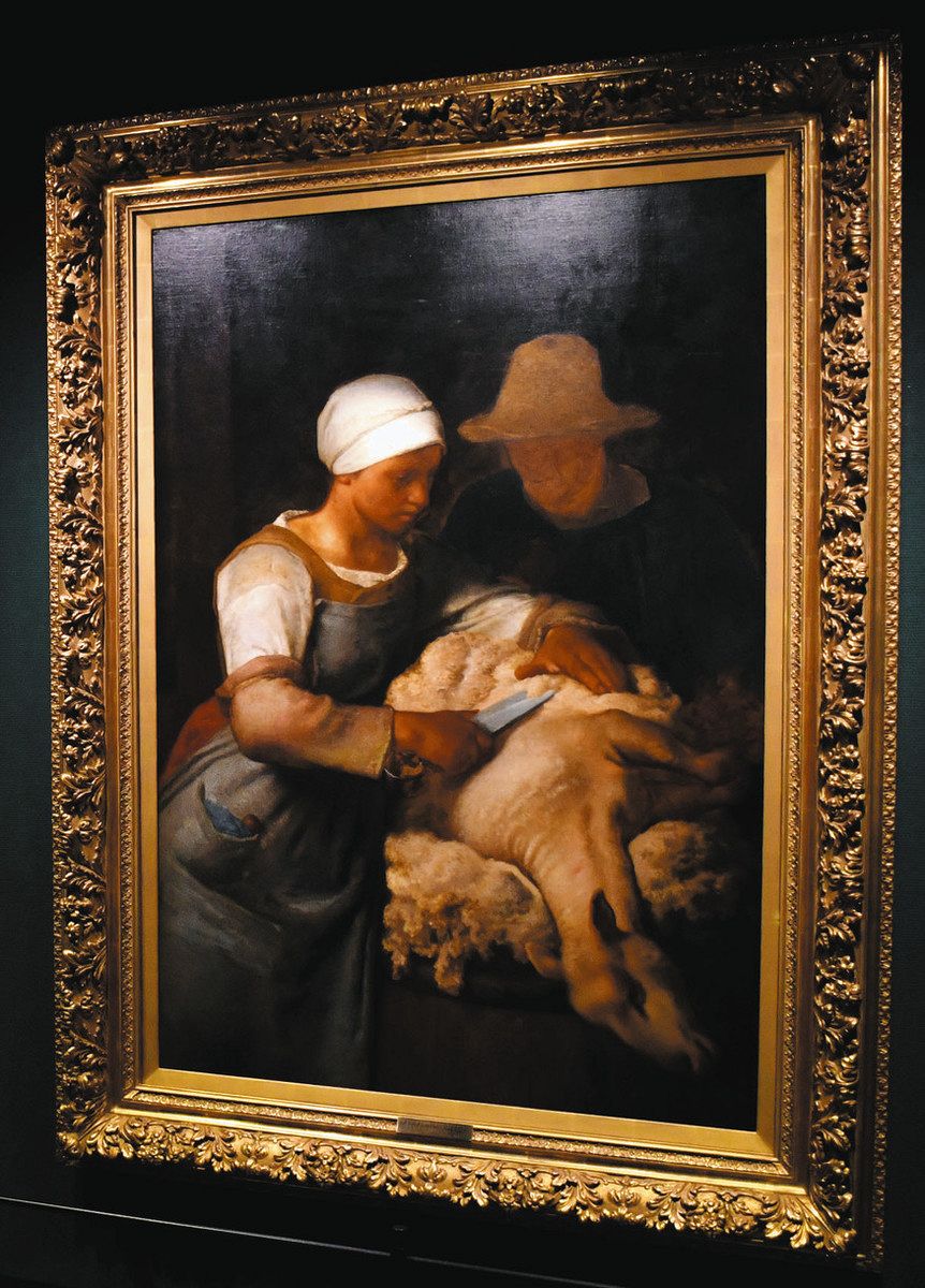 美ビッと探訪】郷愁誘う 農村の美しさ ギャルリ・ミレー 富山市 ：北陸