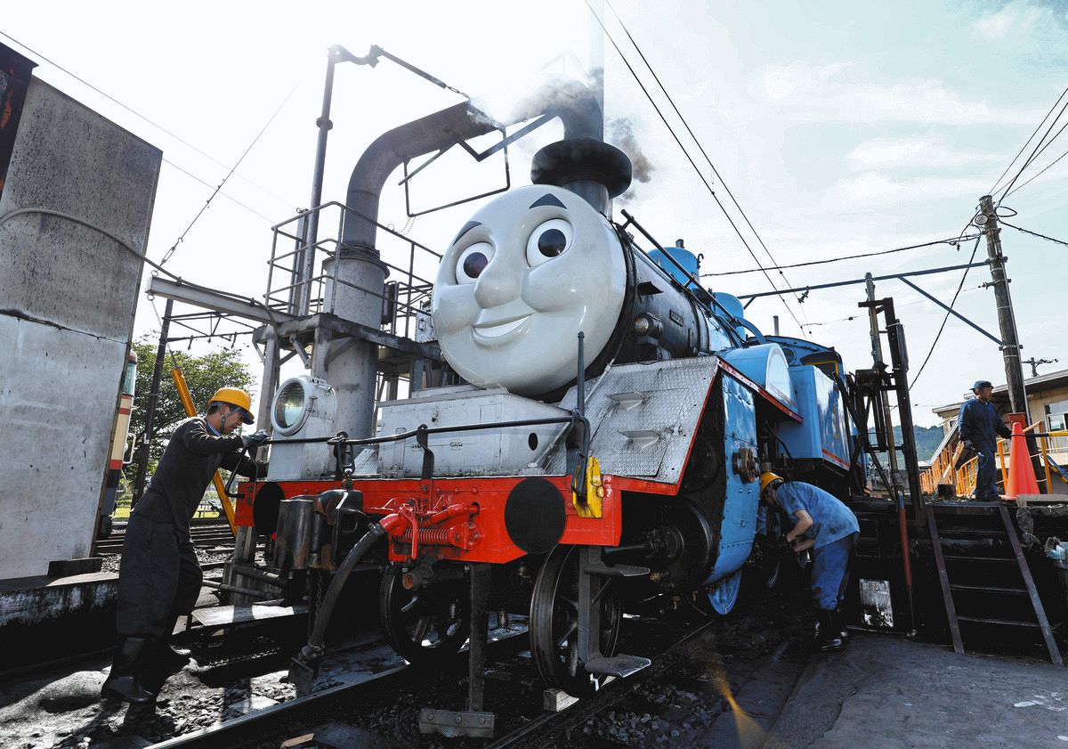 リーヤの鉄さんぽ＞ SLの出発準備よーし！ 大井川鉄道：中日新聞