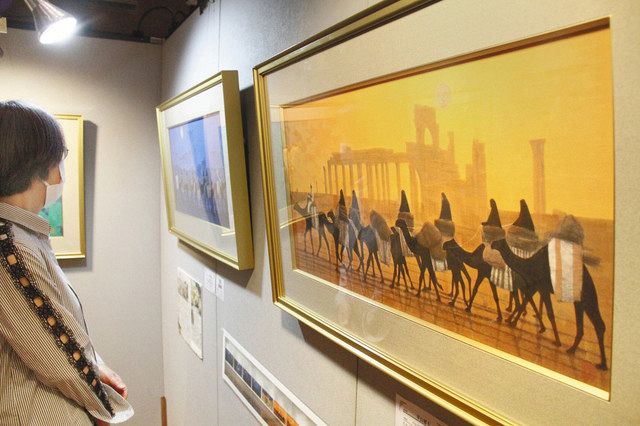 平和への願い感じる作品 12日まで、勝山城博物館で平山郁夫さん版画展:中日新聞Web