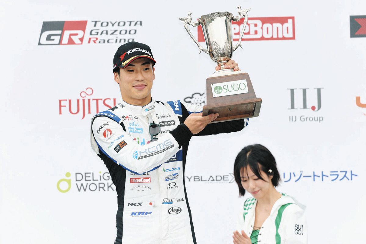 LAREINE 会報 スーパーフォーミュラ第8戦決勝】KCMGの福住仁嶺が3位 5番グリッドから