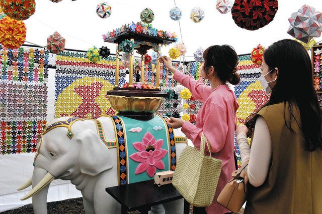 小斑あかり 花まつりのゾウさん 小斑あかり 花まつりのゾウさん 【公式通販】