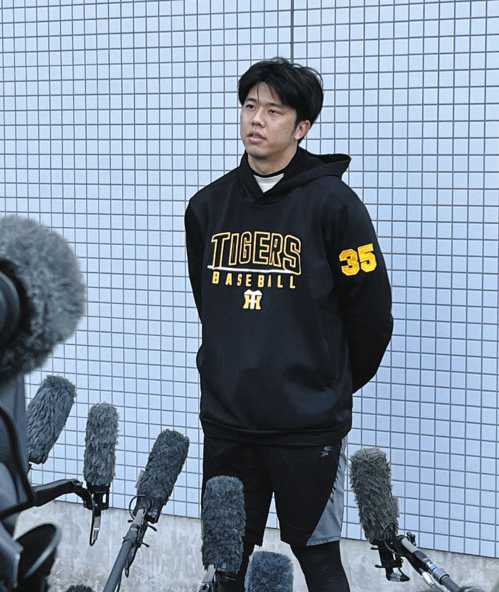 阪神・才木浩人、「タイトルは全部取るつもりでいる」 契約更改