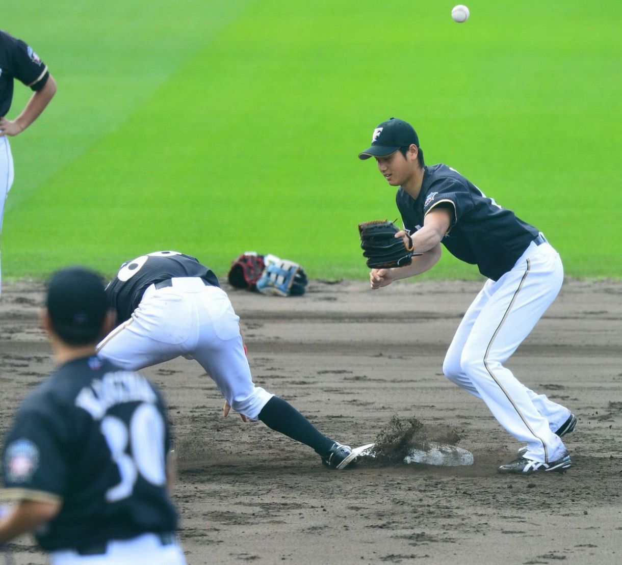 大谷コレクション大放出します大谷翔平 2013 ハイライトフォト No.329 日本ハム 球団公式写真