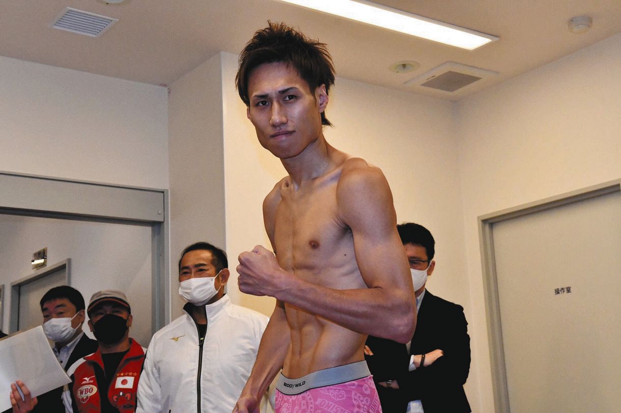 ボクシング】石田匠「名古屋に勝ちに来ている」恒成倒し再び世界へ 11 