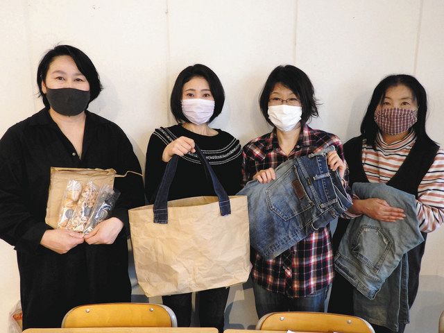 米袋がバッグに 宮田の住民団体らが制作 ライサック 中日新聞web