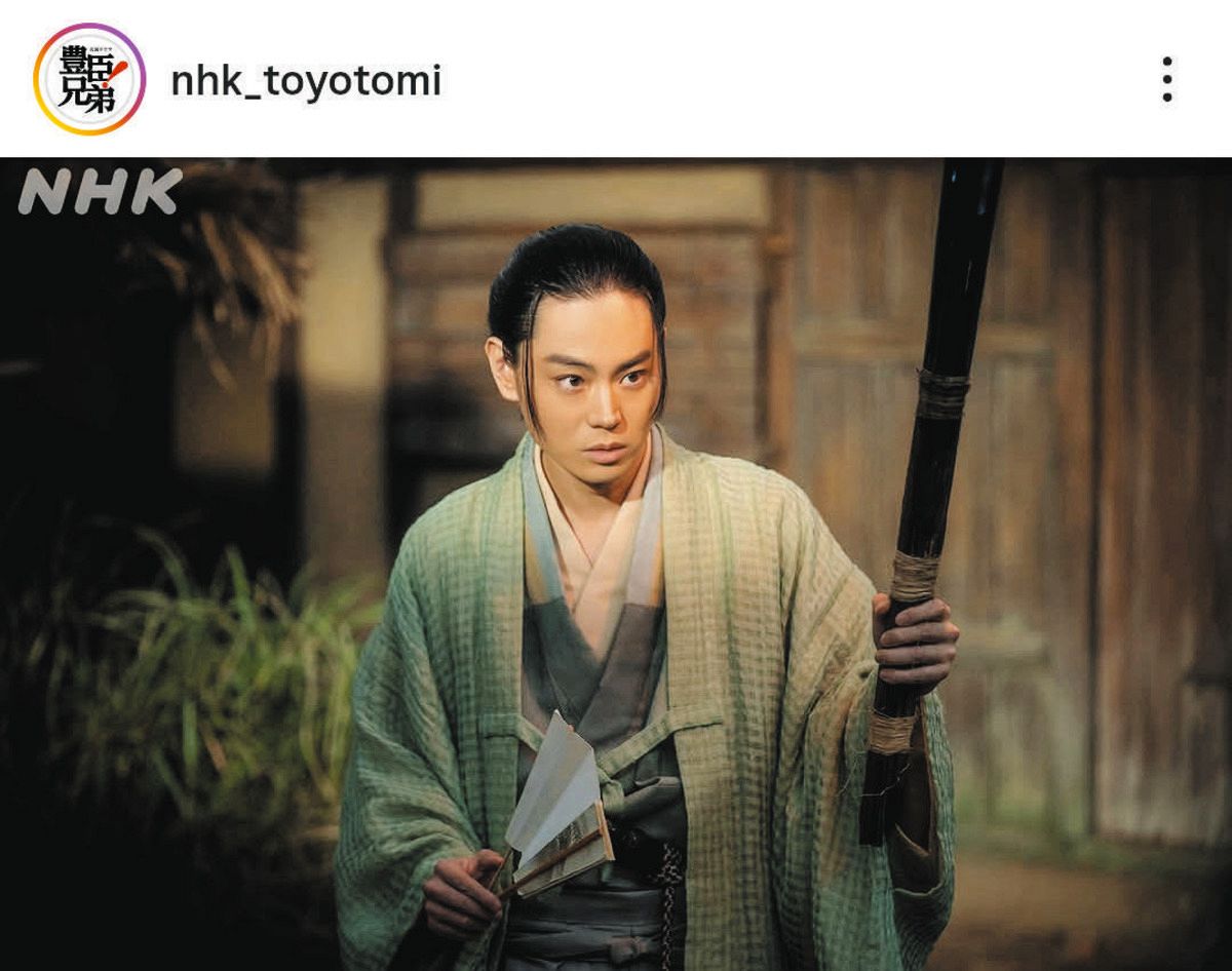 ◇菅田将暉が演じる竹中半兵衛【写真】：中日スポーツ・東京中日スポーツ