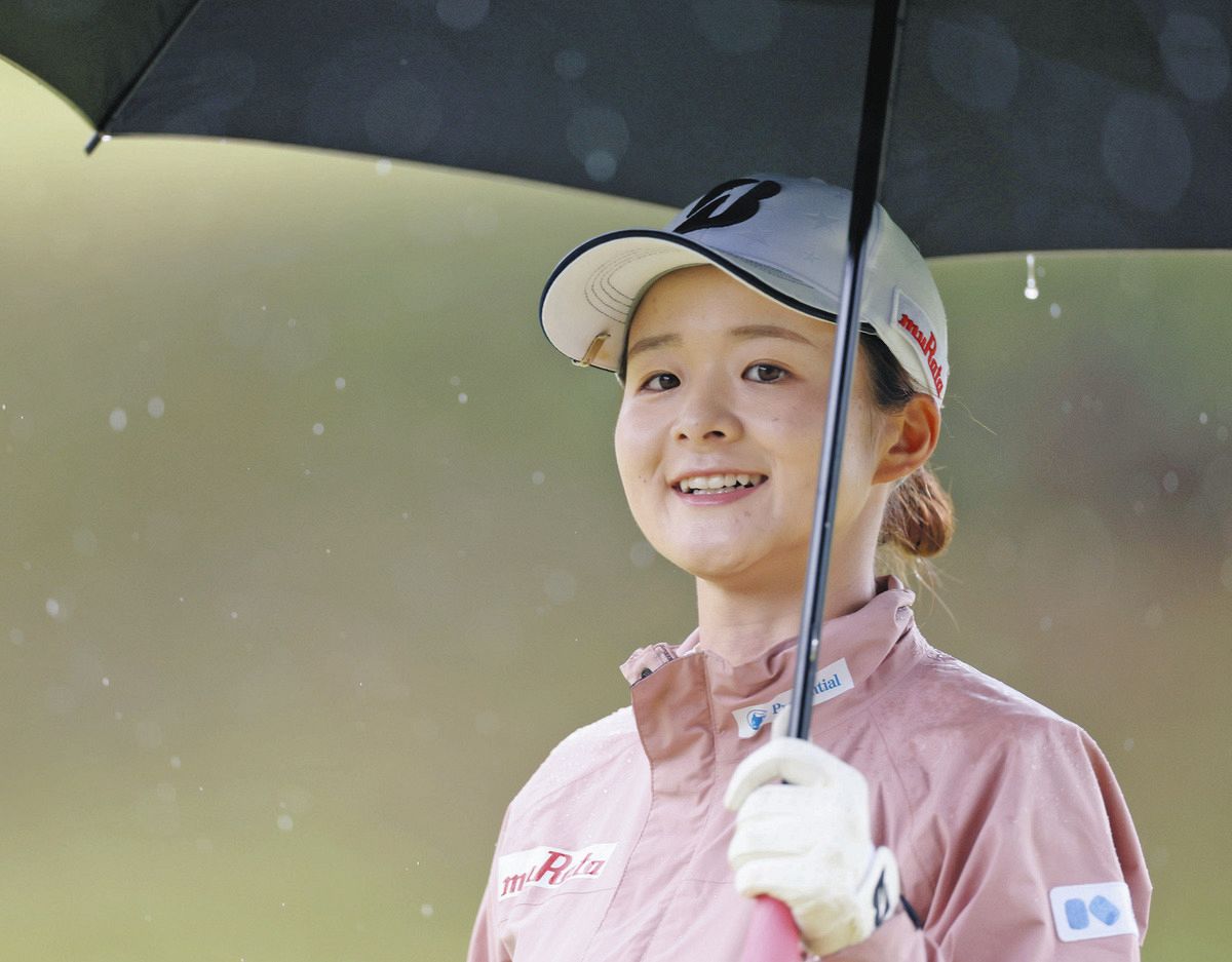 AIG 全英女子オープンゴルフ用傘
