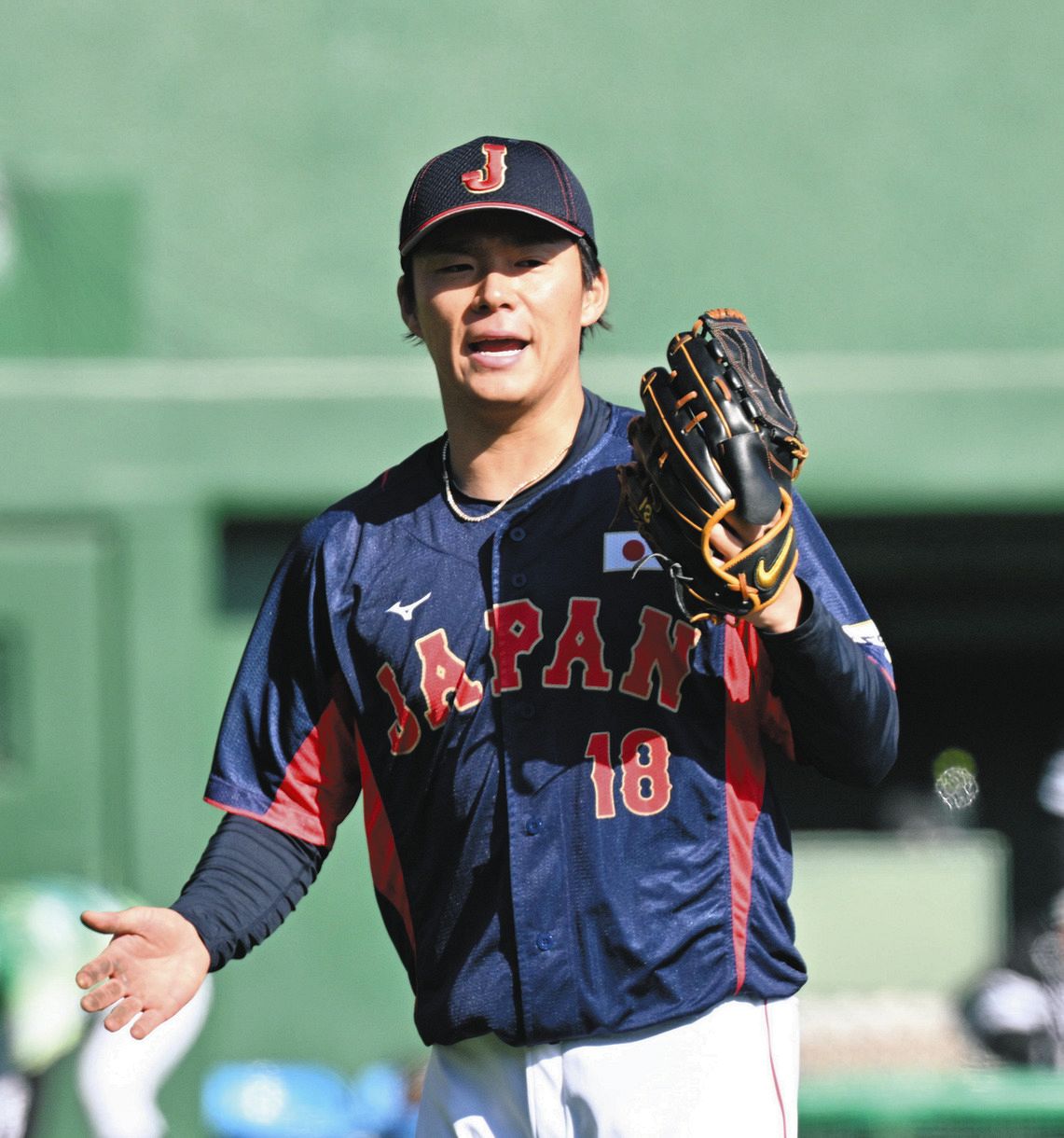 侍ジャパン・山本由伸が3回1失点「良い感覚が戻ってきました