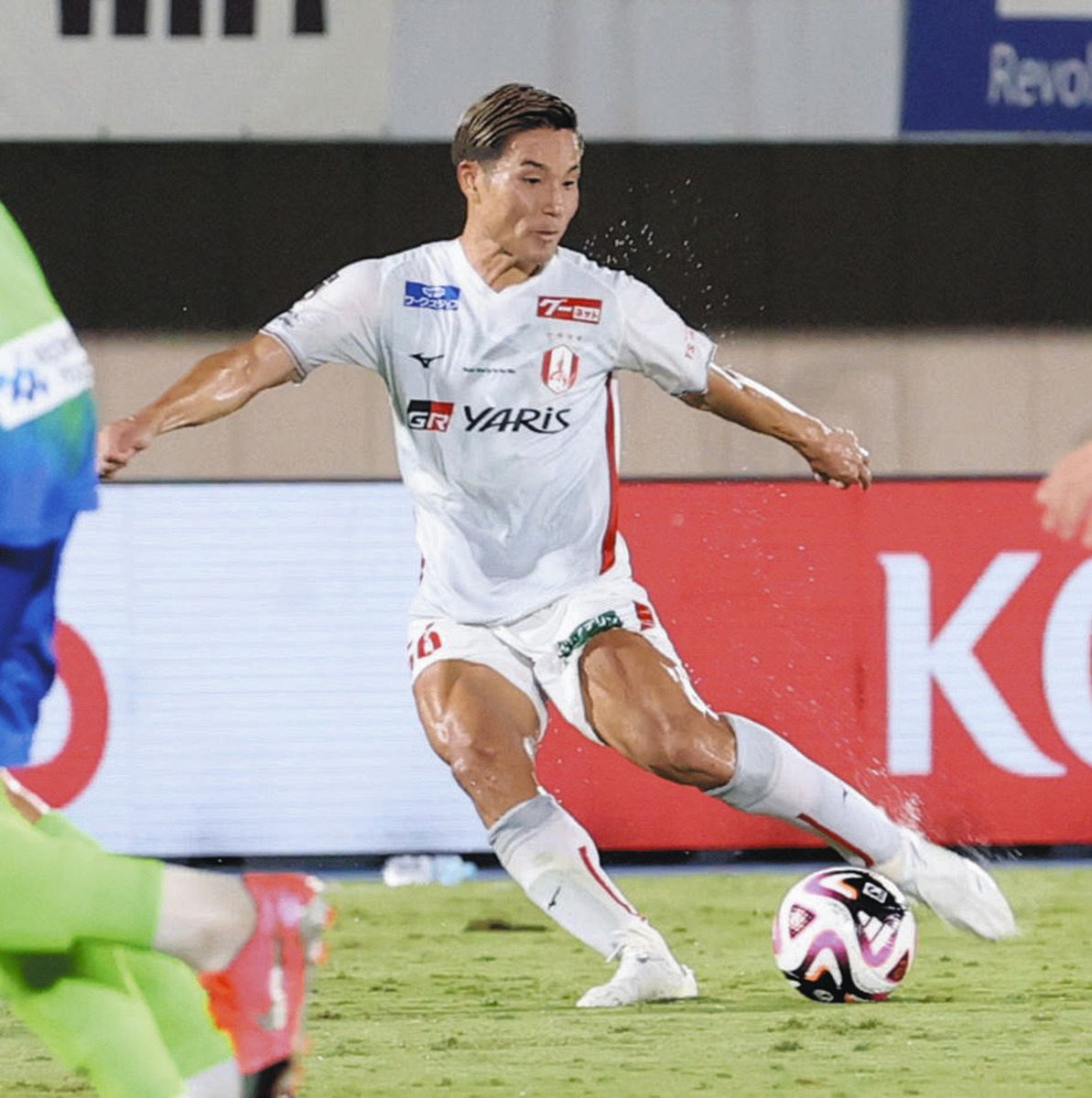 名古屋グランパス・山中亮輔、三国へ「彼にしか届かないボール」で先制