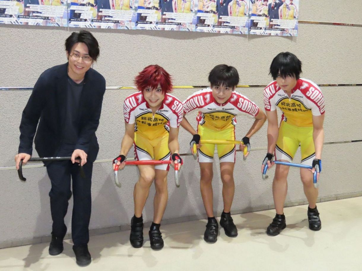 弱虫ペダル　ペダステ　サイン入りポラ　北乃颯希　島村龍乃介　砂川脩弥 島村龍乃介・砂川脩弥・北乃颯希が出演 舞台『弱虫ペダル』最新