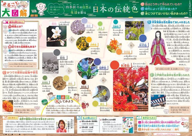 まるごと大図解 <日本の伝統色>9月13日:中日新聞Web