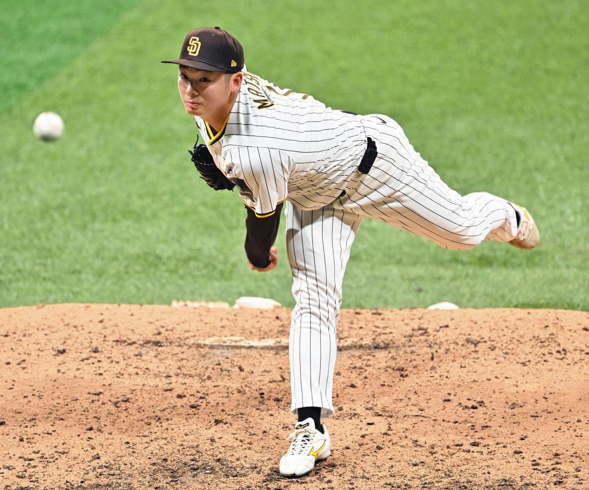 パドレス・松井裕樹、開幕戦で無安打無失点メジャーデビュー