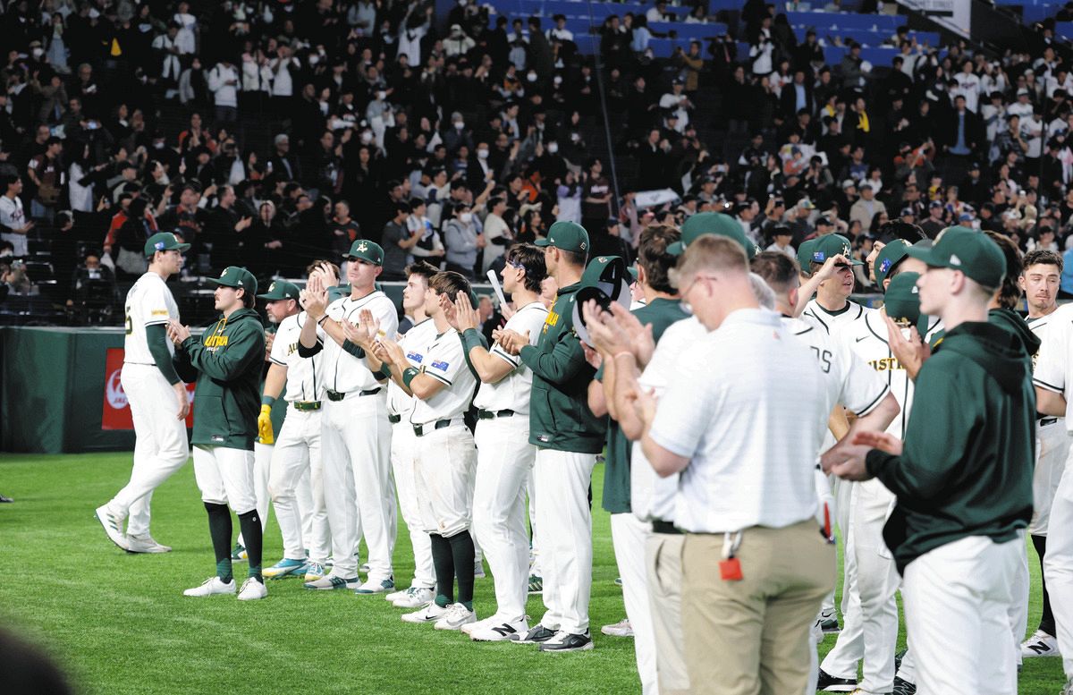 WBC】惜しくも1次L敗退のオーストラリア、日本のファンへ感謝つづる