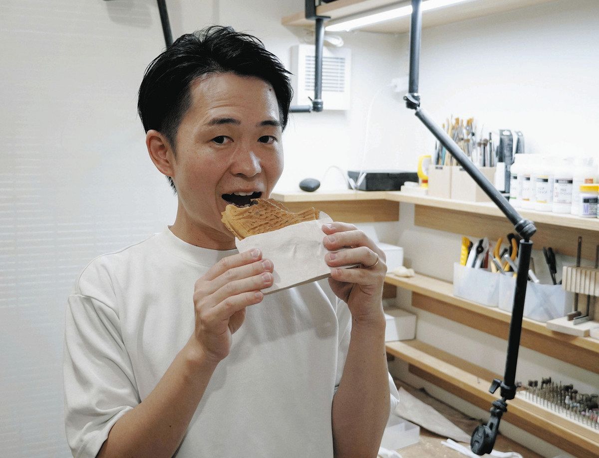 本物そっくり！木彫り食品 浜松のキボリノコンノさん、静岡市で展示会