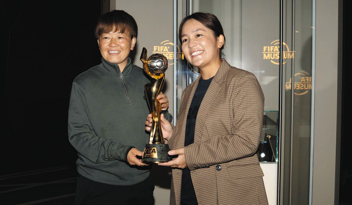 2011年W杯Vメンバーの岩渕真奈さん＆宮間あやさん、なでしこジャパンの 