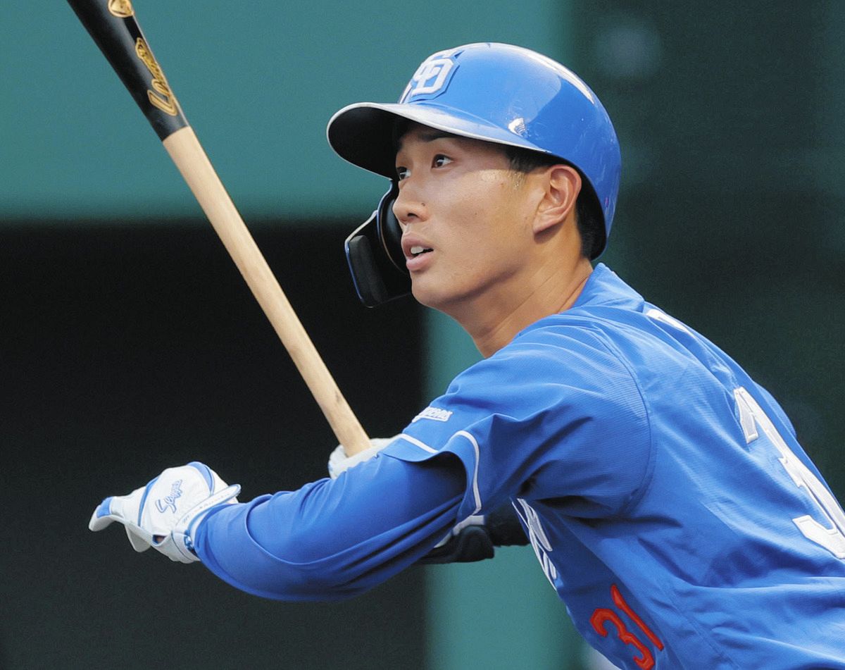 フレッシュオールスター、中日・森駿太が「2番・三塁」で先発 草加勝