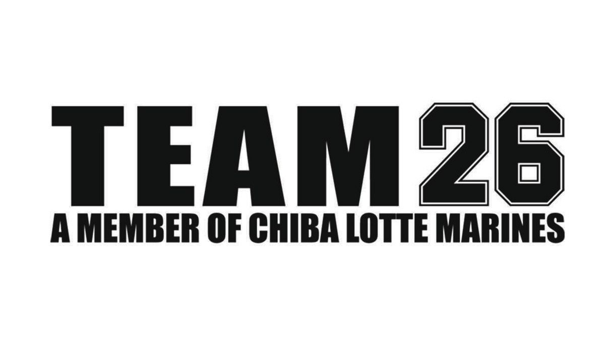 ロッテの公式ファンクラブ「TEAM26」のロゴ
