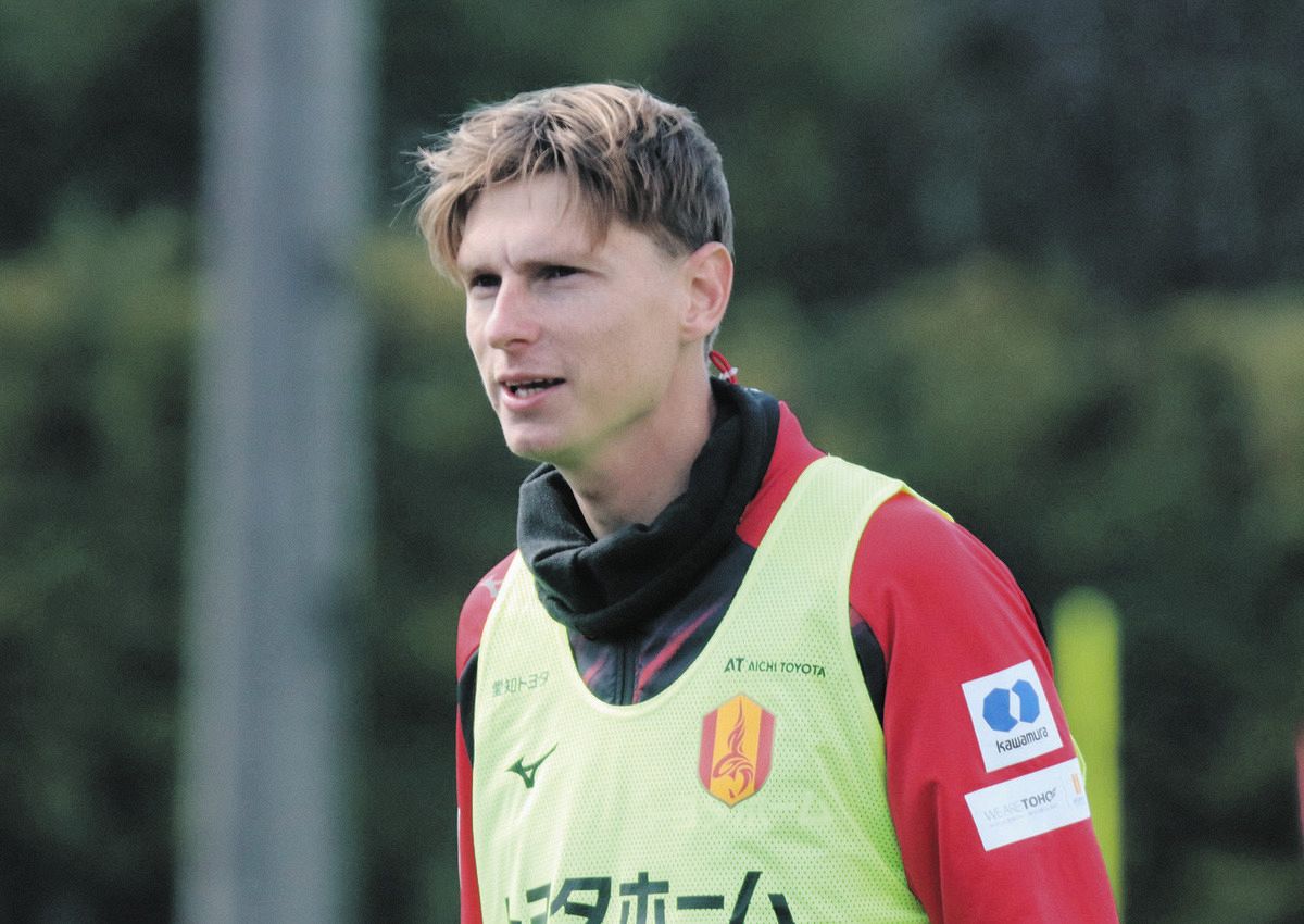 名古屋グランパス】FWユンカー「自分自身を信じて、前向きに