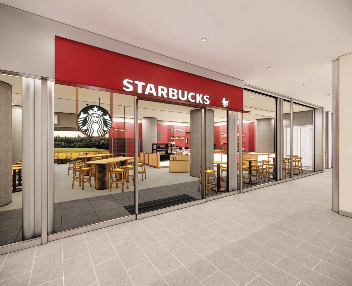 紅茶スタバ、名古屋初出店 スターバックスの新業態3月26日にオープン