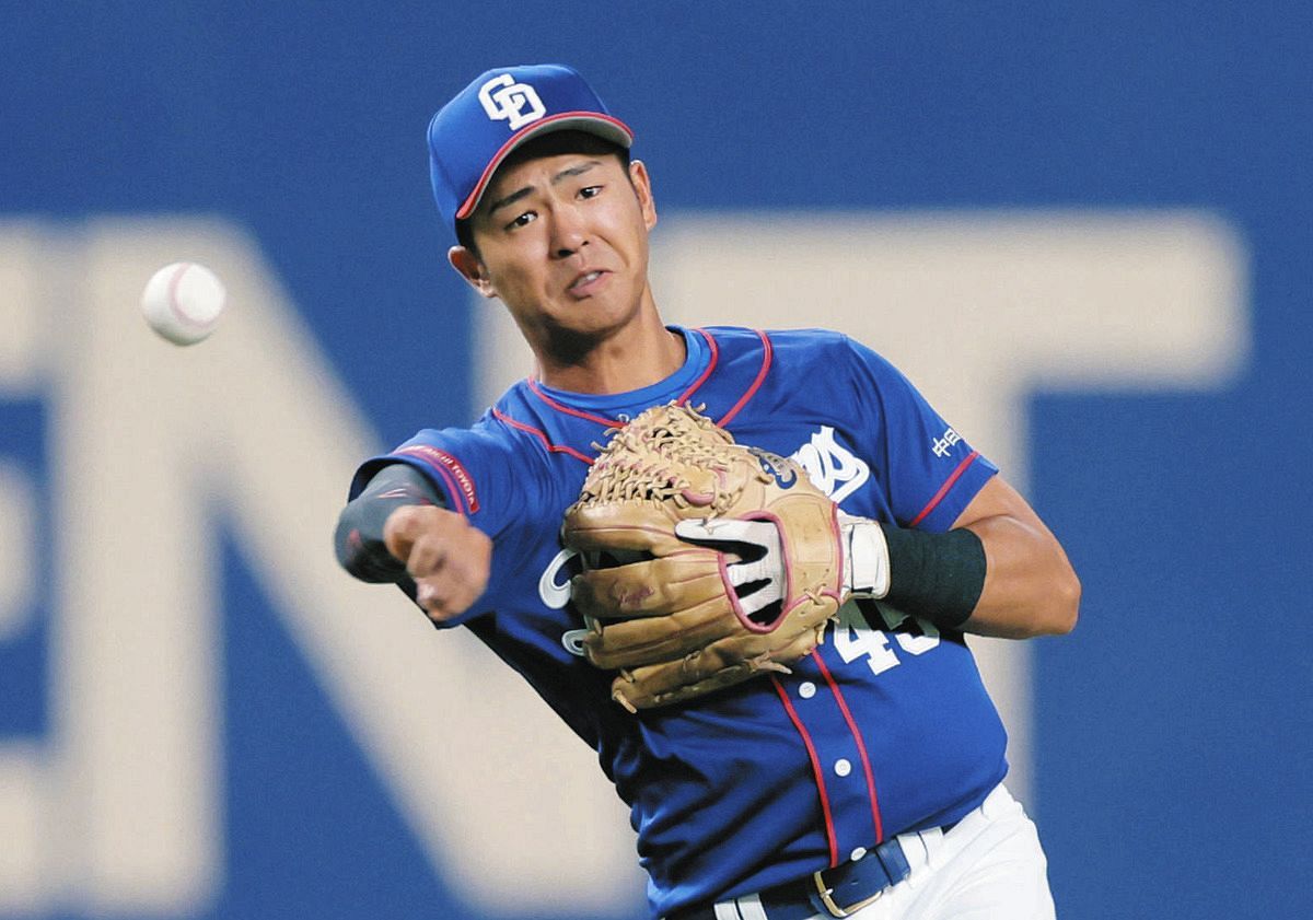 再昇格した中日・龍空、「少し焦って」ボール握り直し併殺崩れに 巨人・菅野からヒットは「うれしかった」：中日スポーツ・東京中日スポーツ