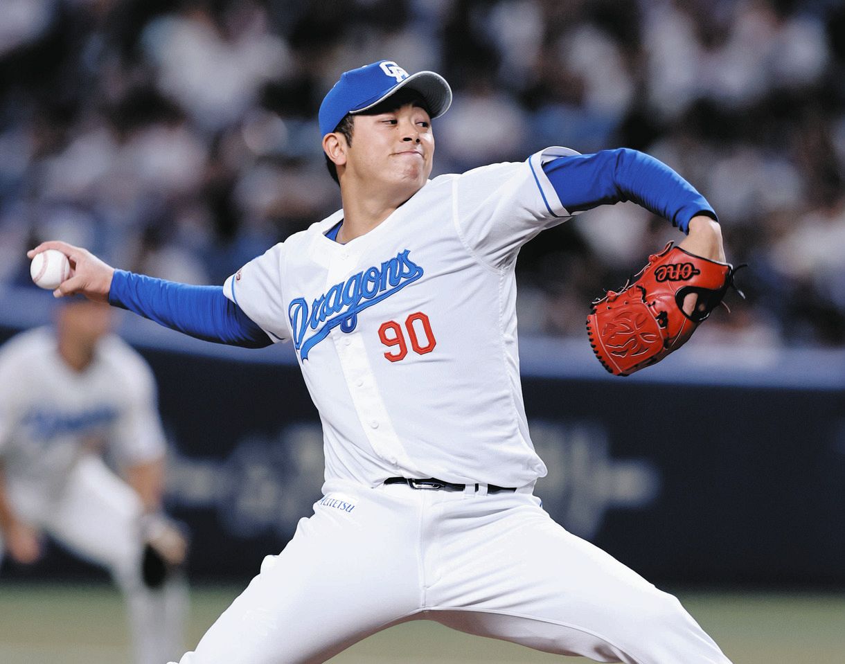 阪神戦に4番手で登板、38セーブ目をあげた松山
