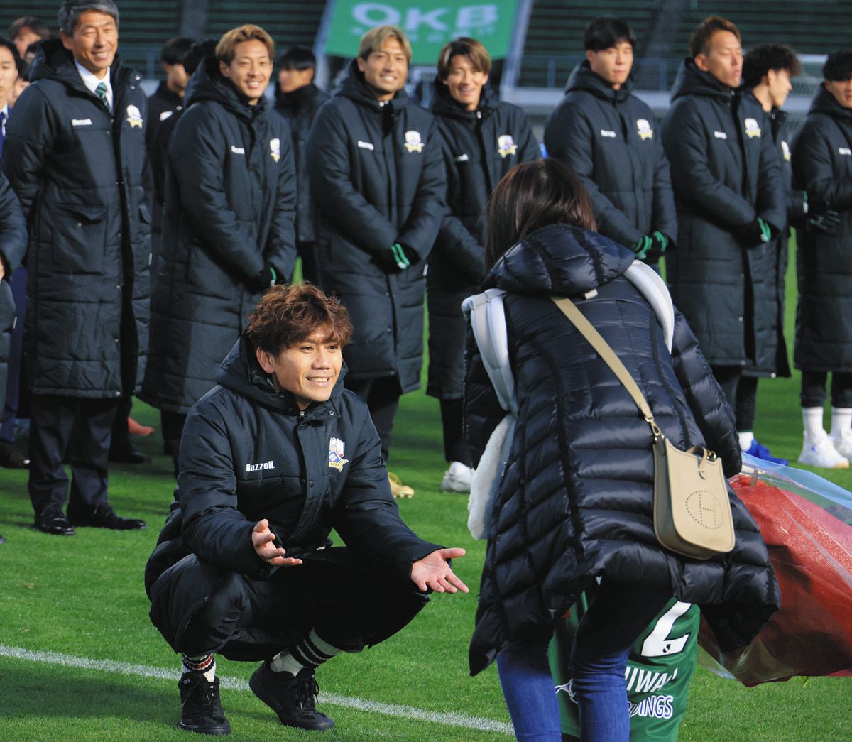 2023-24 FC岐阜 監督・チームスタッフ支給 実使用 ハーフジップ