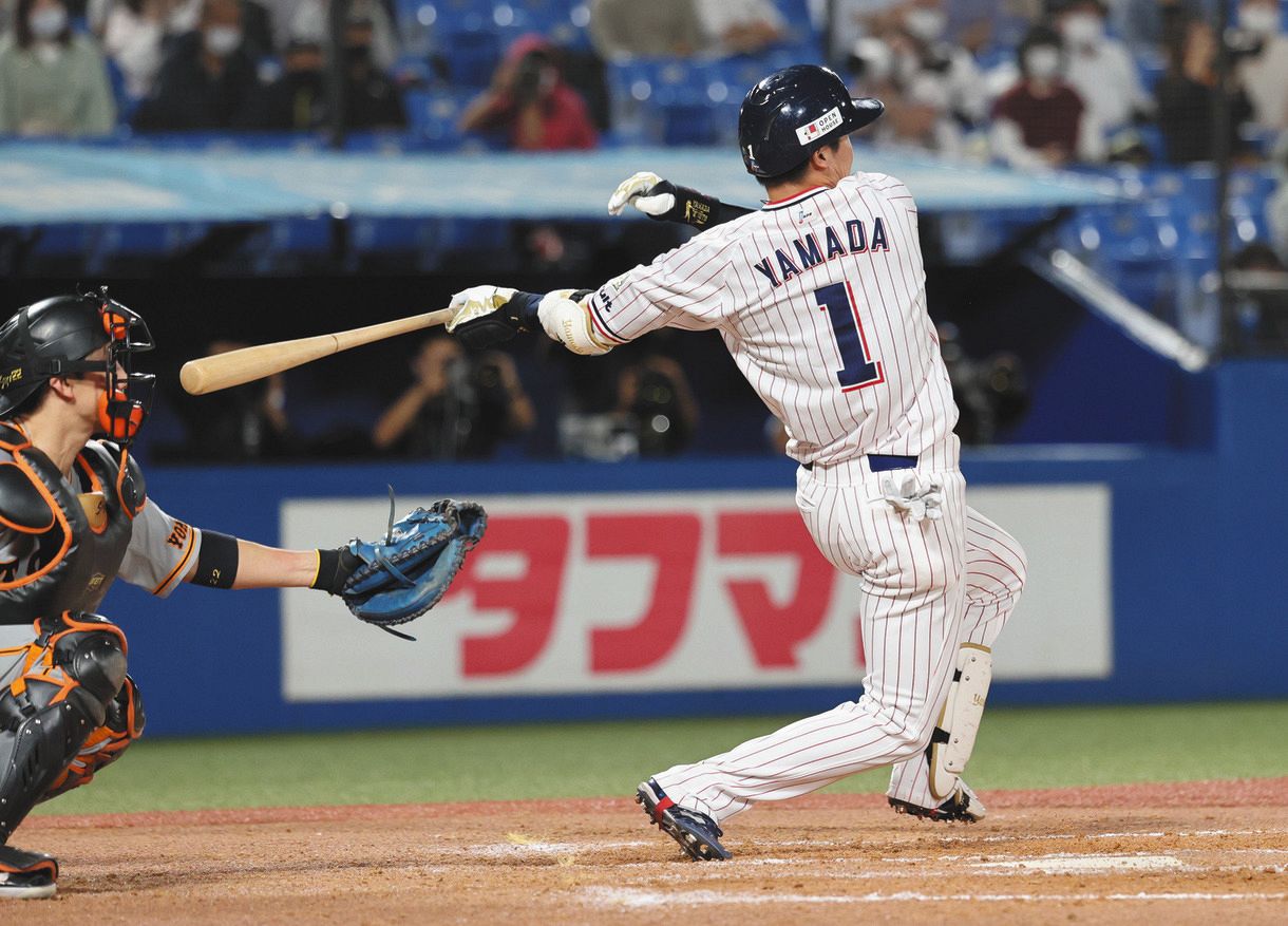 ヤクルト 打った瞬間は終わったと思った 山田哲人が殊勲のサヨナラ内野安打 阪神との首位決戦できょうにもm点灯 中日スポーツ 東京中日スポーツ